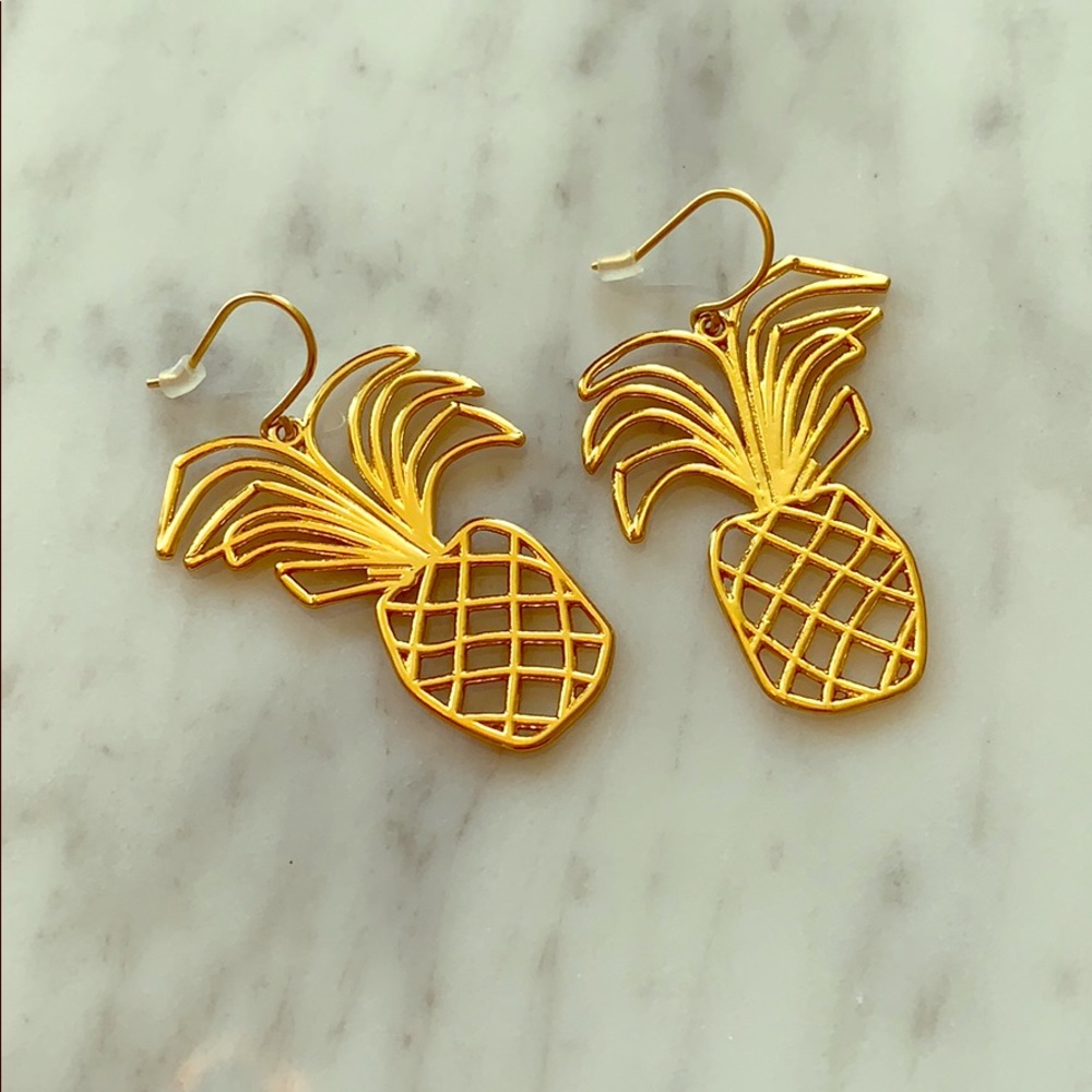 Pineapple earrings